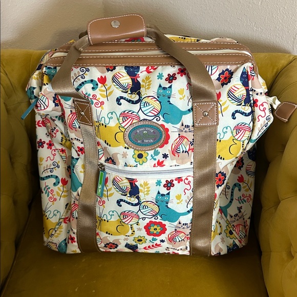 Lily Bloom Furry Friends Cats Collection Carry On/ Underseat bag - Picture 1 of 13